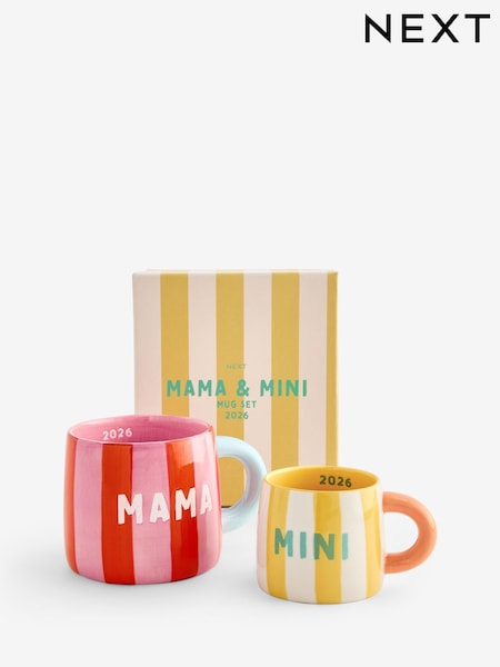 Bright Mama and Mini Est 2026 Mug Set (W35001) | €16