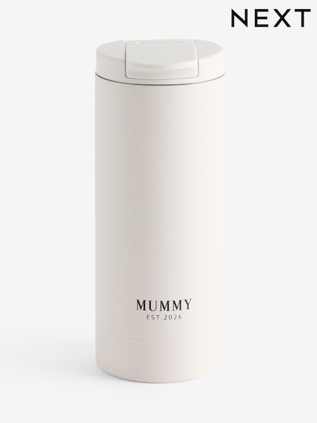 Black/White Est 2026 Mummy Travel Mug (W35006) | €18