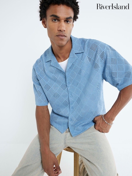 River Island Diamond Crochet Shirt (W35016) | 1 923 грн