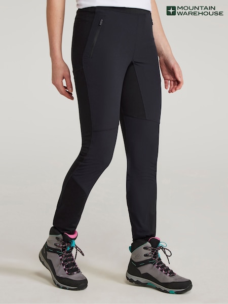 Mountain Warehouse Black Etna Womens Water Resistant UV Max Leggings (W35072) | R$ 395