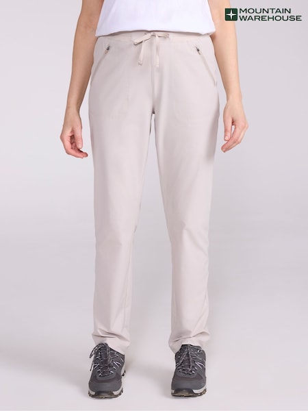 Mountain Warehouse Grey Womens Explorer Quick Drying UV Max Trousers (W35250) | R$ 375