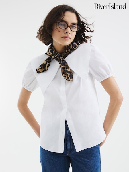 Alb - River Island Collared Shirt (W35423) | 268 LEI