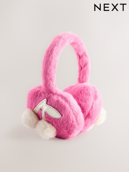 Pink Cherry Earmuffs (W35490) | AED81