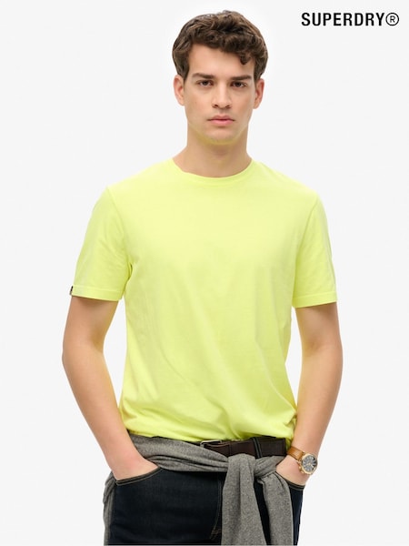 Superdry Yellow Classic Essential 100% Cotton T-Shirt (W35657) | €25