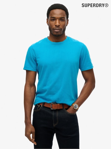 Superdry Blue Classic Essential 100% Cotton T-Shirt (W35659) | € 30