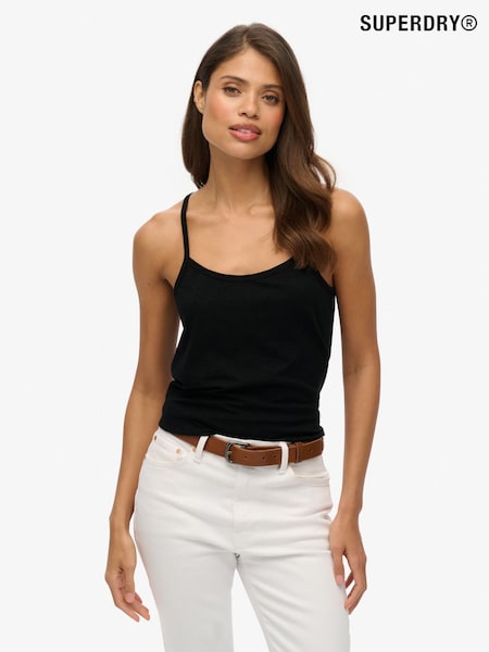 Superdry Black Studios Strappy Vest (W35666) | $31