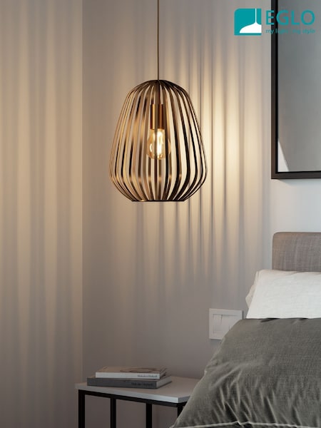 Eglo Espinal Steel Caged Style Contemporary Pendant (W35834) | €102