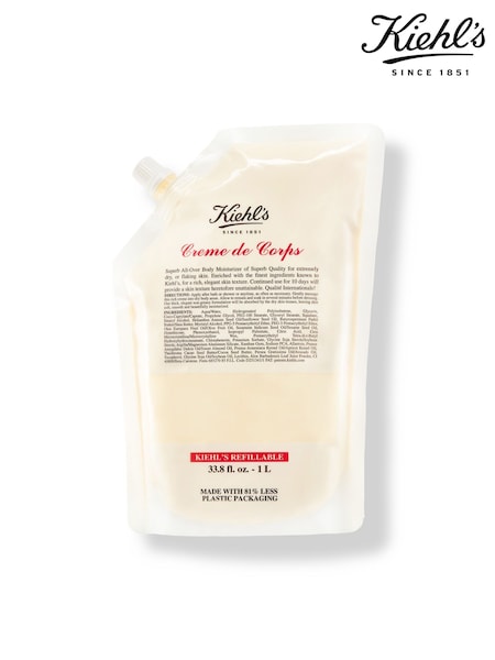 Kiehls Creme De Corps Refillable Pouch 1L (W35886) | €126