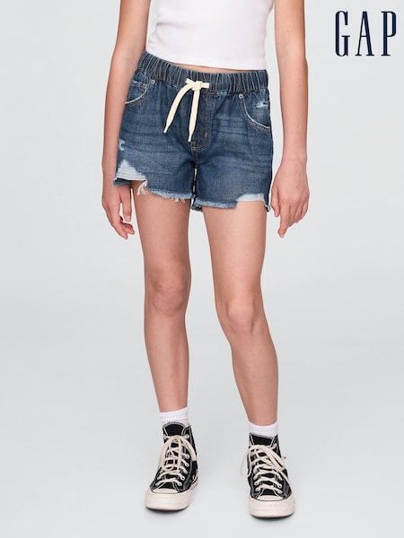 Gap Blue UltraSoft Stride Easy Denim Shorts (4-13yrs) (W36050) | €36