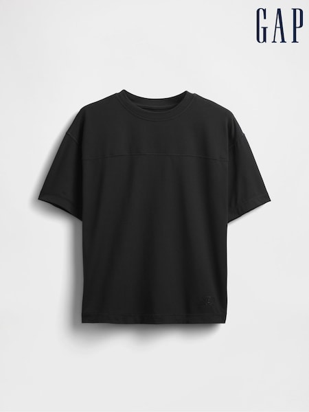 Gap Black Active Short Sleeve T-Shirt (4-13yrs) (W36126) | €20.50