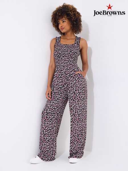 Violetti - Joe Browns Flowy Kukallinen Leveä lahje Haalari (W36240) | €87