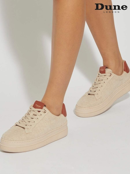 Dune London Edie Flatform Lace Up Sport Trainers (W36362) | €131