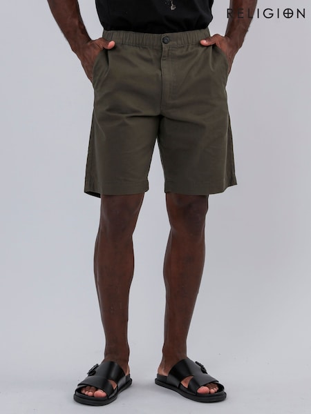 Зелений - Religion Elasticated Chino Shorts (W36389) | 2 704 грн