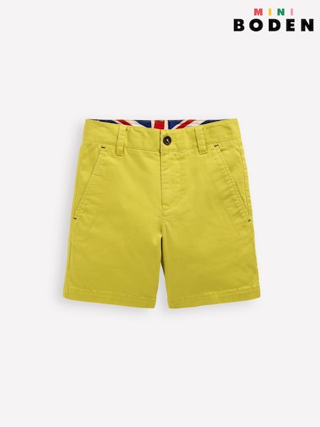 Boden Yellow Classic Chinos Shorts (W36425) | R$ 225 - R$ 265