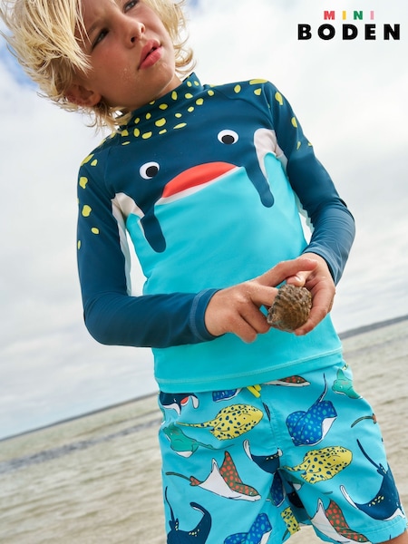 Boden Blue Swim Shorts (W36426) | €30 - €33