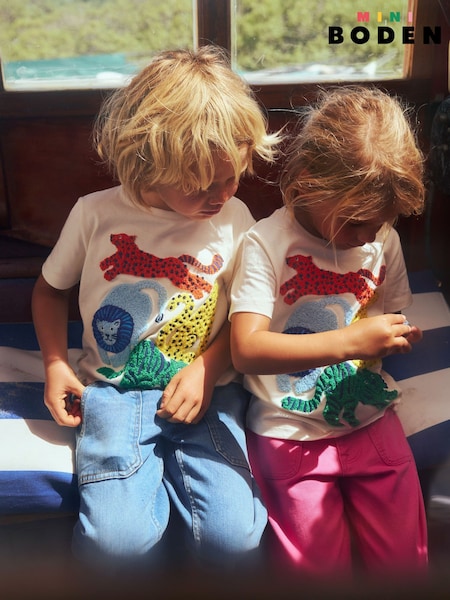 Boden Bouclé 100% Cotton T-Shirt (W36427) | ‏111 د.إ.‏ - ‏ 122‏ د.إ.