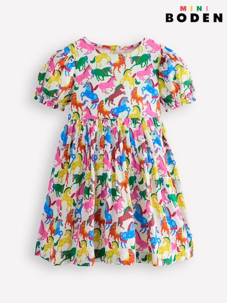 Boden Red Madeline Woven 100% Cotton Dress (W36442) | 144 QAR - 173 QAR