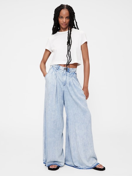 GapStudio High Rise Draped Denim Jeans (W36512) | 195 €
