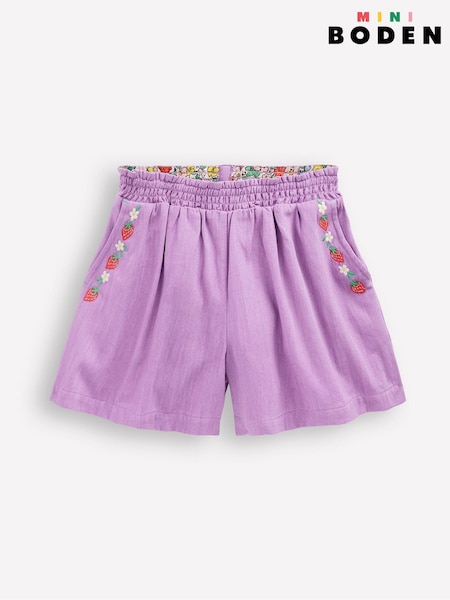 Violetti - Boden Pull-On Lyhyt lahje (W36524) | €39 - €46