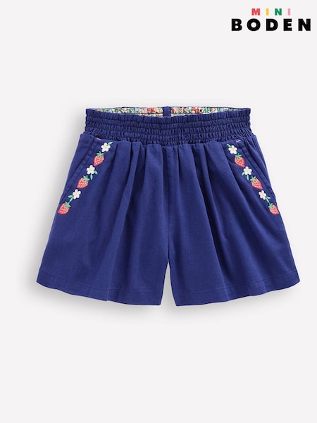 Sininen - Boden Pull-On Lyhyt lahje (W36529) | €39 - €46