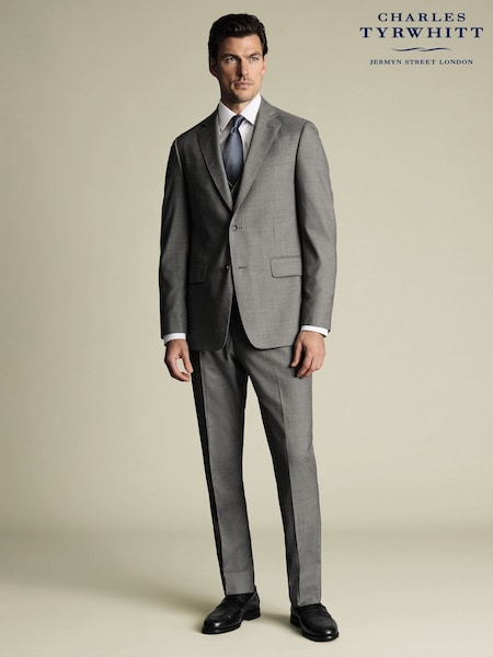 Charles Tyrwhitt Grey Sharkskin Adjustable Waistcoat (W36645) | €114