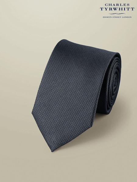 Charles Tyrwhitt Airforce Blue Silk Stain Resistant Tie (W36675) | €51