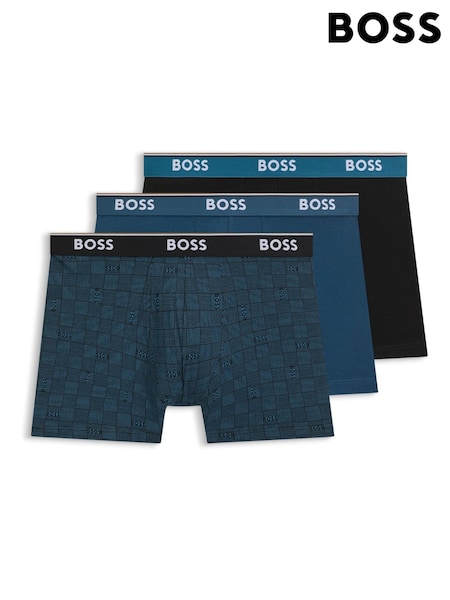 BOSS Black Power Logo Boxers 3 Pack (W36803) | €56