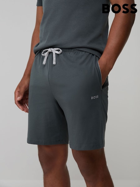 BOSS Green Regular-Fit Logo Stretch Shorts (W36808) | €55