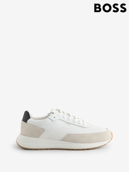 BOSS White Vinston Trainers (W36816) | €264