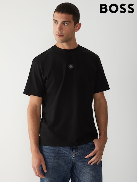 BOSS Black Regular Fit T-Shirt (W36862) | 392 QAR