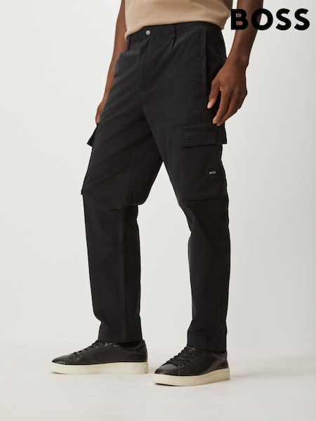 BOSS Black Regular-Fit Cargo Trousers (W36871) | €178