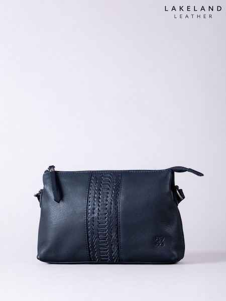 Lakeland Leather Blue Eden Cross-Body Bag (W36899) | $87