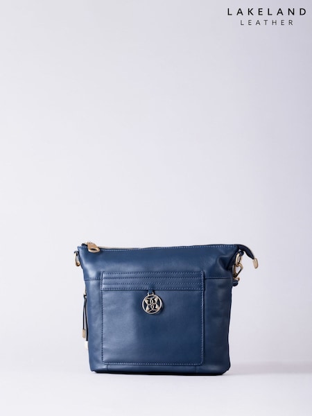 Lakeland Leather Blue Cartmel Cross-Body Bag (W36901) | € 117