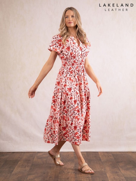 Lakeland Clothing Tulla Midi 100% Cotton Dress (W37033) | €69