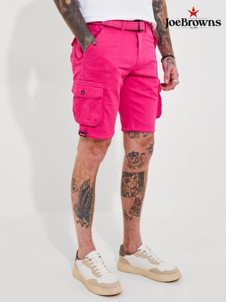 Joe Browns Belted Relaxed Fit Cargo Shorts (W37488) | €53