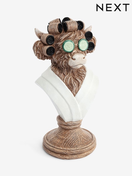 Natural Hamish Pamper Bust Bathroom Ornament (W37603) | €18