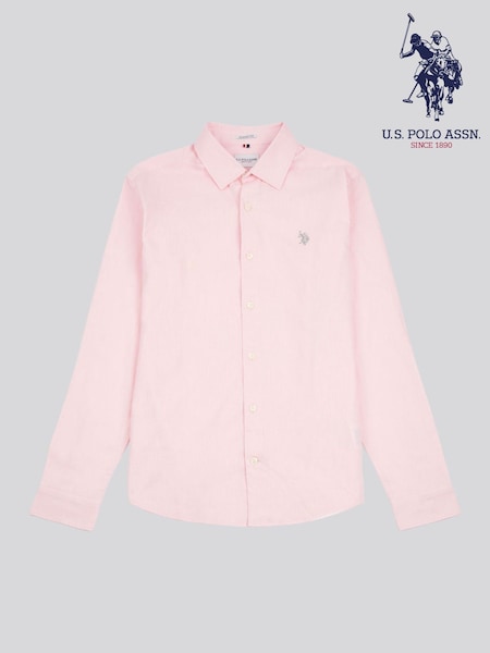 U.S. Polo Assn. Pink Mens Blend Shirt (W37765) | €86