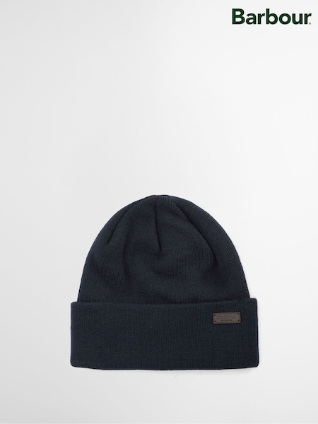 Barbour® Blue Healey Beanie Hat (W37786) | €32