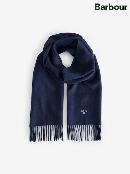 Barbour® Blue Pln Lwool Scarf (W37788) | €37