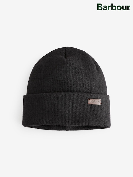 Barbour® Black Healey Beanie (W37789) | €32