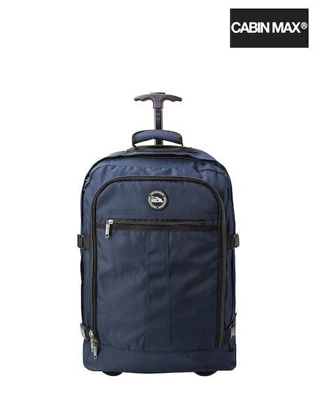 Blau - Cabin Max 44L Hyrid Backpack with Wheels and Straps (W37906) | 61 €