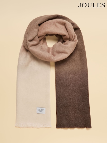 Joules Karina Mink Brown Ombre Scarf (W38023) | €29.95