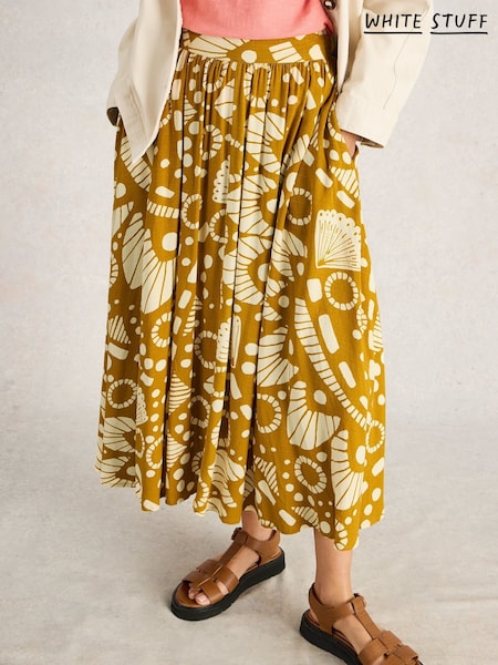 White Stuff Abigail Midi Skirt (W38196) | ‏315‏₪