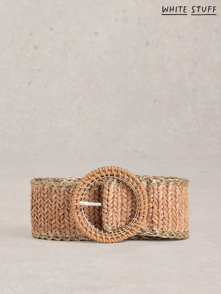 White Stuff Natural Raffia Belt (W38313) | AZN 73