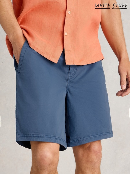 White Stuff Blue Sutton Drawstring Shorts (W38326) | €69