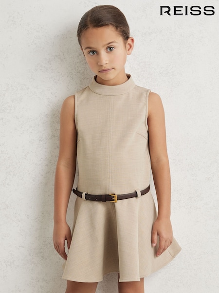 Reiss Neutral Bella Dress (W38485) | €95
