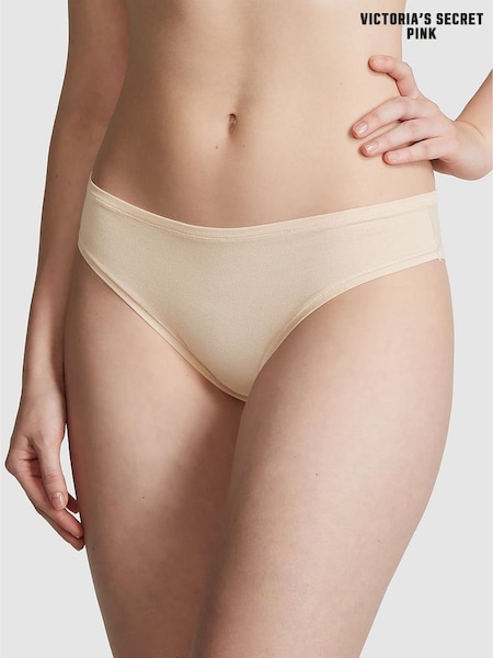 Victoria's Secret PINK Marzipan Nude Cheeky Cotton Knickers (W39568) | €13