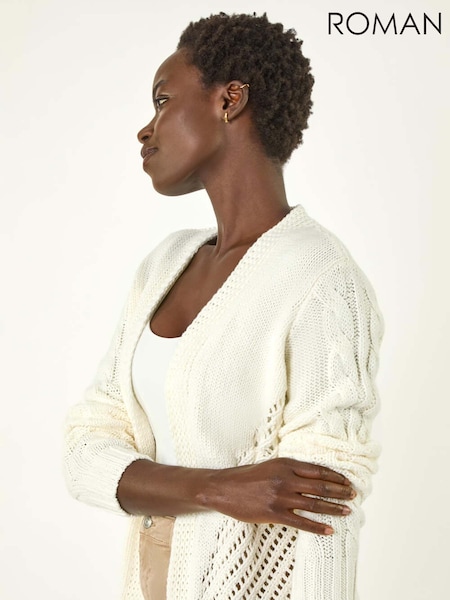 Roman Edge To Edge Lightweight Knit Cardigan (W39637) | €79