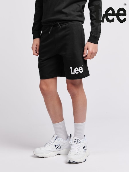 Schwarz - Lee Boys Wobbly 100% Cotton Graphic Shorts (W39694) | 39 € - 47 €