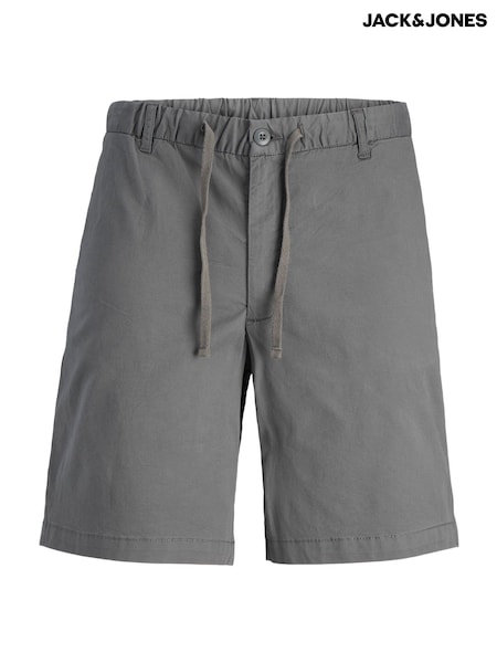 JACK & JONES Light Grey Loose Fit Drawstring Shorts (W39791) | R$ 215